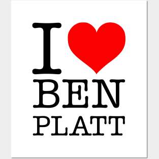 I ❤ Ben Platt Posters and Art